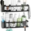 Unyqoos® Stijlvolle douche-organizer met zelfklevende montage en praktische opbergruimte