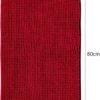 Unyqoos® Zachte Antislip Badmat, Combineerbaar als Badkamertapijt en Douchemat in Stijlvol Rood