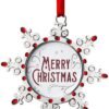 550x718-23.jpg Unyqoos® Sneeuwvlok Kerstfoto-ornament voor Persoonlijke Boomdecoratie met Rode Edelstenen