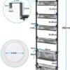 550x718-24.jpg Unyqoos® Multifunctionele Hangende Organizer voor Keuken en Badkamer met Zes Manden en Haken