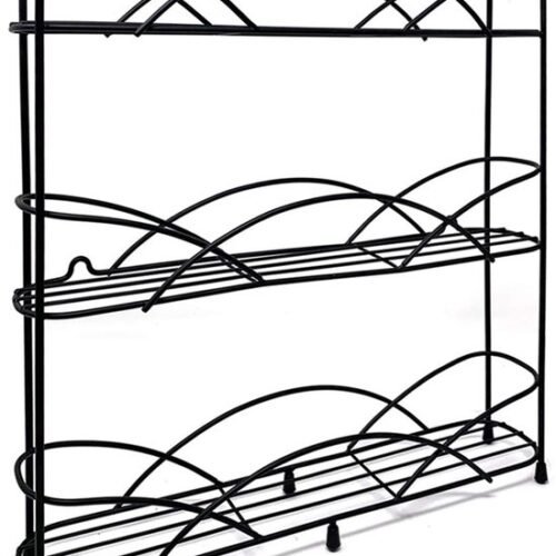 550x718-26.jpg Unyqoos® Stijlvol Vrijstaand Kruidenrek met Ruimte voor 21 Potjes en Zuignappen voor Stabiliteit