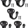 550x718-31.jpg Unyqoos® Set van vijf stijlvolle zwarte haken voor garderobe en interieurdecoratie