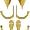 550x721-2.jpg Unyqoos® Set van zes stevige gouden haken voor keuken en garderobe