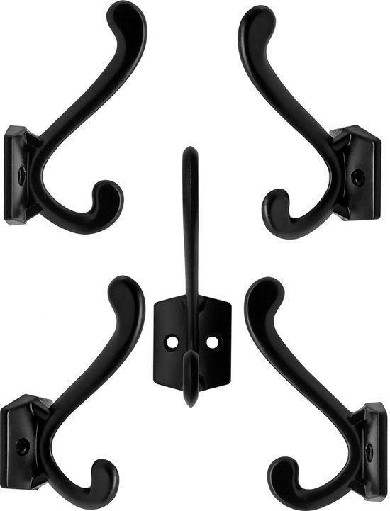 550x721-3.jpg Unyqoos® Set van vijf stevige ijzeren haken voor veelzijdig gebruik in huis