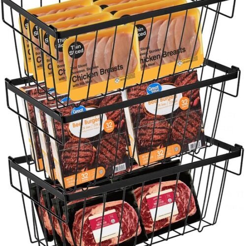 550x722-8.jpg Unyqoos® Set van drie metalen draadmanden met handvatten voor koelkast en keuken