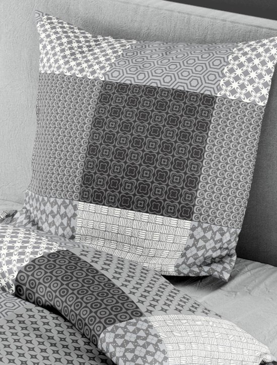 550x723-14.jpg Unyqoos® Zilverkleurig katoenen dekbedovertrek met ademende en huidvriendelijke eigenschappen