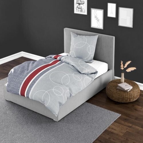 Unyqoos® Ademend en Onderhoudsvriendelijk Beddengoed van Katoen in Grijze Tint