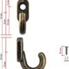 550x725-15.jpg Unyqoos® Set van 20 decoratieve mini haken voor creatieve interieurprojecten