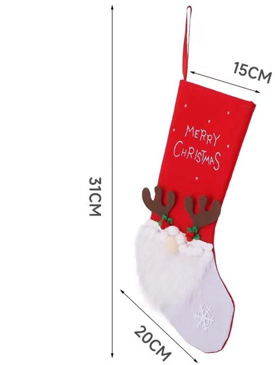 550x729-2.jpg Unyqoos® Set van 2 kleurrijke kerstkousen voor decoratie en cadeaus