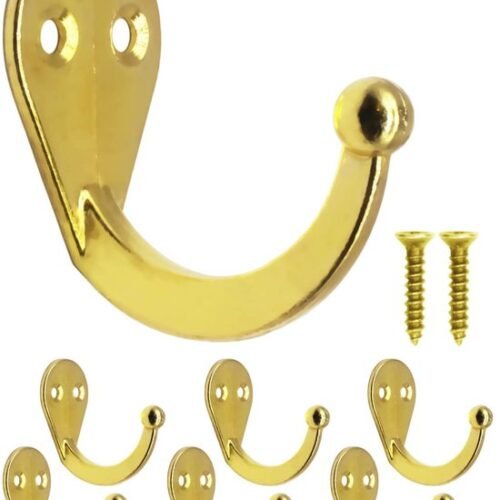 550x729-3.jpg Unyqoos® Set van zes stevige gouden haken voor keuken en garderobe