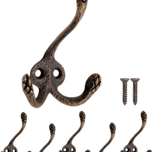 550x730-15.jpg Unyqoos® Set van vijf decoratieve ijzeren haken voor een klassieke en nostalgische uitstraling