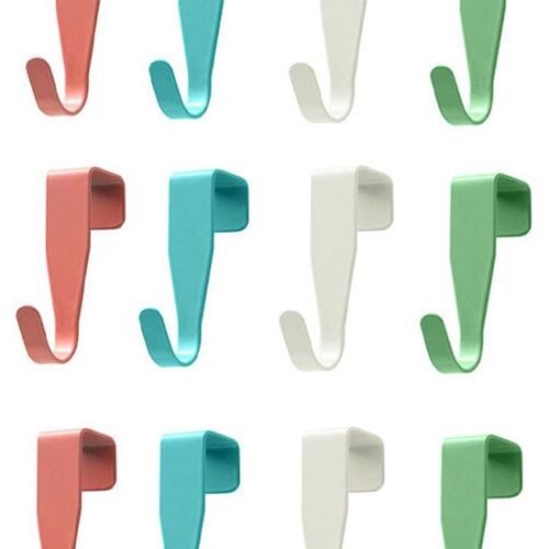 550x730-17.jpg Unyqoos® Set van 12 kleurrijke roestvrijstalen deurhaken voor elke ruimte