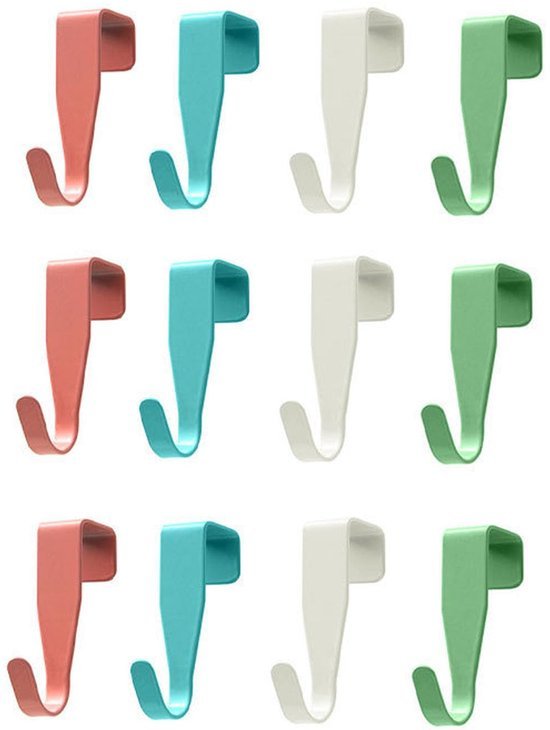 550x730-17.jpg Unyqoos® Set van 12 kleurrijke roestvrijstalen deurhaken voor elke ruimte