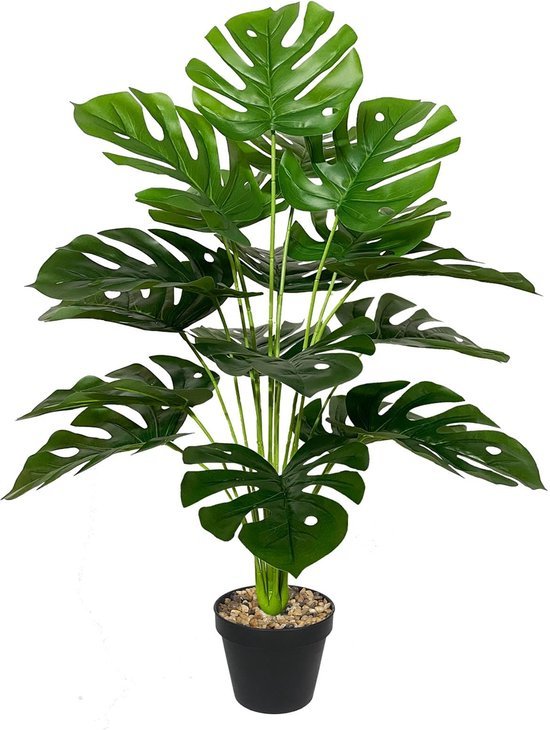 Unyqoos® Levensechte Monstera Kunstplant in Pot voor Binnen- en Buitendecoratie