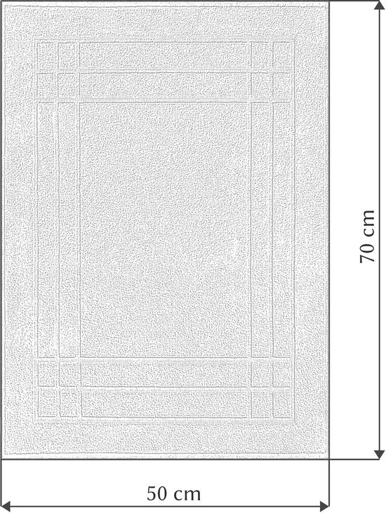 Unyqoos® Zachte en Absorberende Wasbare Badmat voor Comfort in de Badkamer
