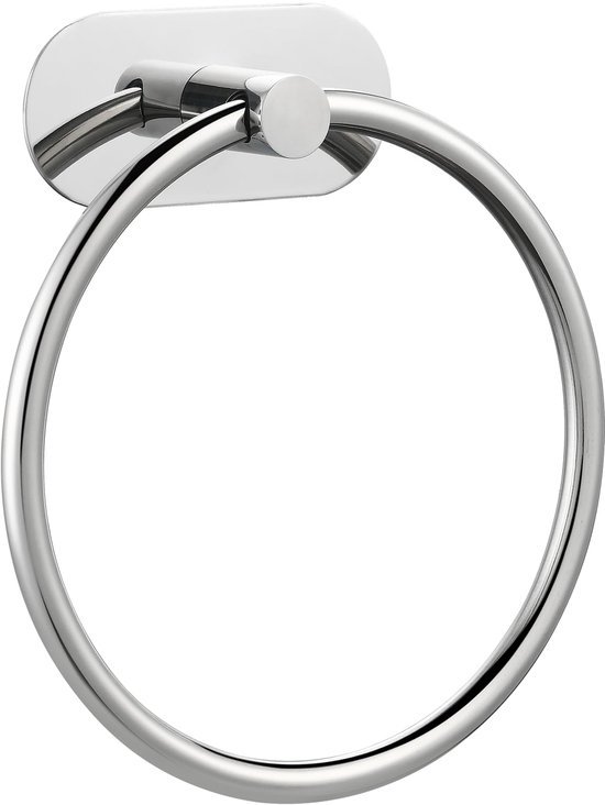 Unyqoos® Zelfklevende handdoekring voor badkamer en keuken zonder boren