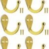 550x732-19.jpg Unyqoos® Set van zes stevige gouden haken voor keuken en garderobe