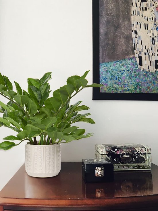 550x733-104.jpg Unyqoos® Stijlvolle kunstplanten in pot voor decoratieve tafelaankleding en interieur, groente, 39 cm