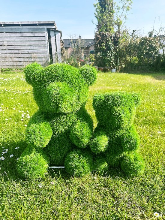 Unyqoos® Decoratieve tuinfiguren van kunstgras in diervormen voor buitengebruik