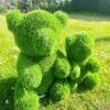 Unyqoos® Decoratieve tuinfiguren van kunstgras in diervormen voor buitengebruik