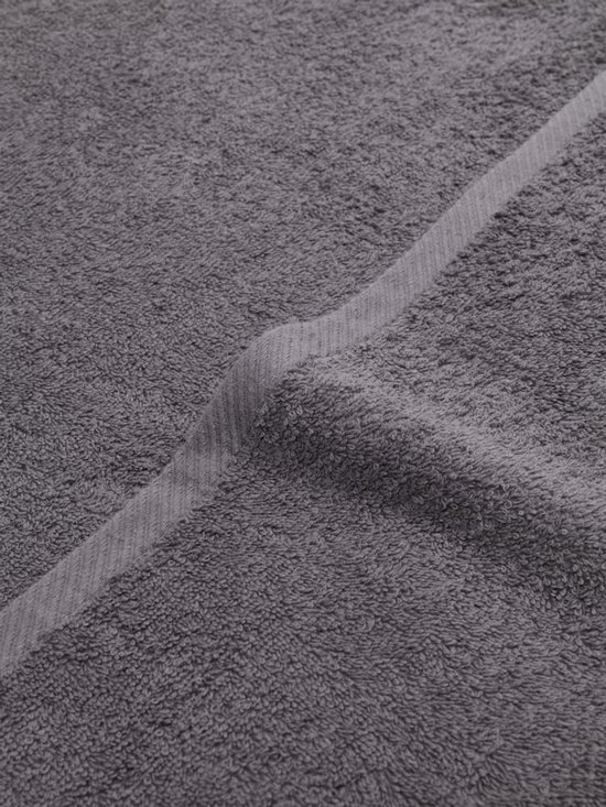 Unyqoos® Complete set van zachte en absorberende katoenen badhanddoeken in grijstint