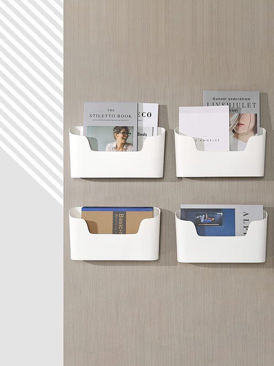 550x733-155.jpg Unyqoos® Set van twee zelfklevende wandopbergboxen voor keuken en badkamer