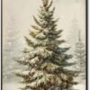 550x733-174.jpg Unyqoos® Set van 3 Vintage Kunstposters met Winterse Thema's voor Huisdecoratie