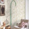 550x733-41.jpg Unyqoos® Vintage zelfklevend bloemenbehang in wit en goud voor interieurdecoratie