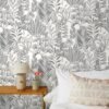 550x733-51.jpg Unyqoos® Zelfklevend vinyl behang met bladerenpatroon voor interieurdecoratie