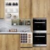 Unyqoos® Zelfklevende Meubelfolie in Vintage Houtlook voor Diverse Toepassingen