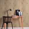 Unyqoos® Fotorealistisch vliesbehang in houtlook voor sfeervolle wanddecoratie