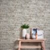 Unyqoos® Hoogwaardig vliesbehang met natuursteenmotief voor sfeervolle interieurs