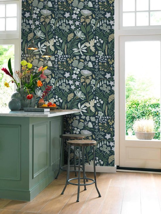 550x734-3.jpg Unyqoos® Zelfklevend bloemenbehang voor veelzijdige decoratie van muren en meubels