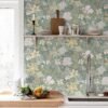 550x737.jpg Unyqoos® Vintage bloemenbehang met zelfklevende folie voor elke ruimte in huis