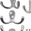 550x738-4.jpg Unyqoos® Set van 5 stijlvolle dubbele haken voor garderobe en badkamer