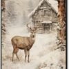 550x739-12.jpg Unyqoos® Set van 3 Vintage Kunstposters met Winterse Thema's voor Huisdecoratie