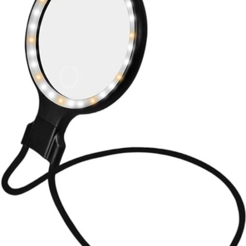 Unyqoos® Handsfree leesloep met LED verlichting en verstelbare vergroting voor senioren