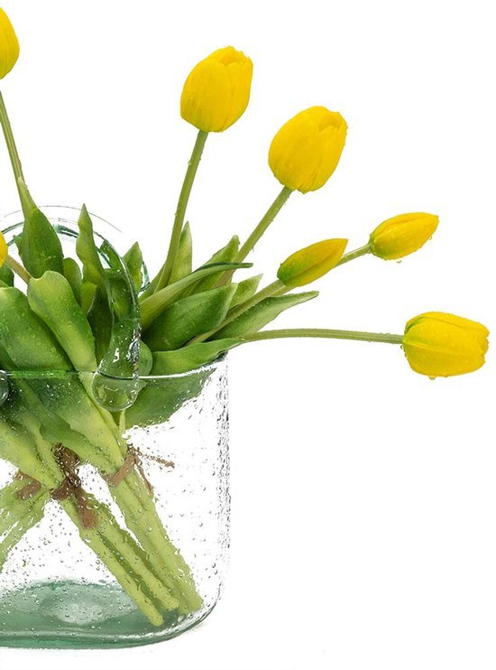 Unyqoos® Realistisch aanvoelende kunsttulpen voor decoratie in huis of feestgelegenheden