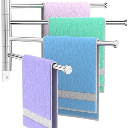 550x743-3.jpg Unyqoos® Stijlvolle draaibare handdoekhouder met 4 zwenkarmen voor badkamer en keuken