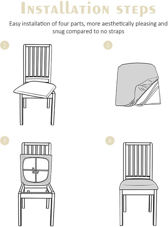 550x744-12.jpg Unyqoos® Set van 4 waterafstotende stoelhoezen voor eetkamer en meer
