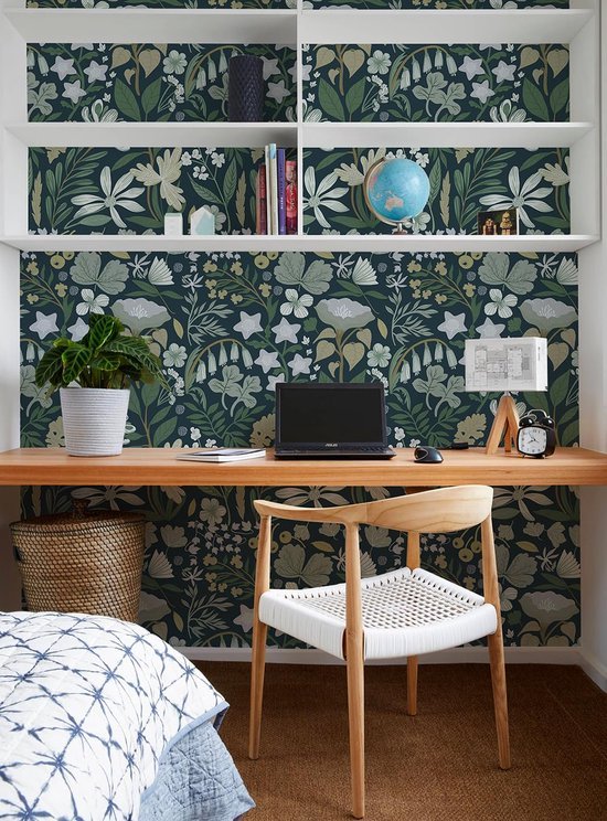 550x744-4.jpg Unyqoos® Zelfklevend bloemenbehang voor veelzijdige decoratie van muren en meubels