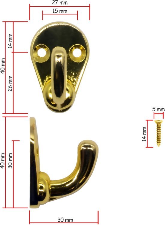 550x746-2.jpg Unyqoos® Set van 5 gouden wandhaken voor stijlvolle en veelzijdige toepassingen