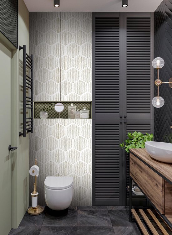 Unyqoos® Hedendaags zelfklevend behang voor veelzijdige interieurdecoratie