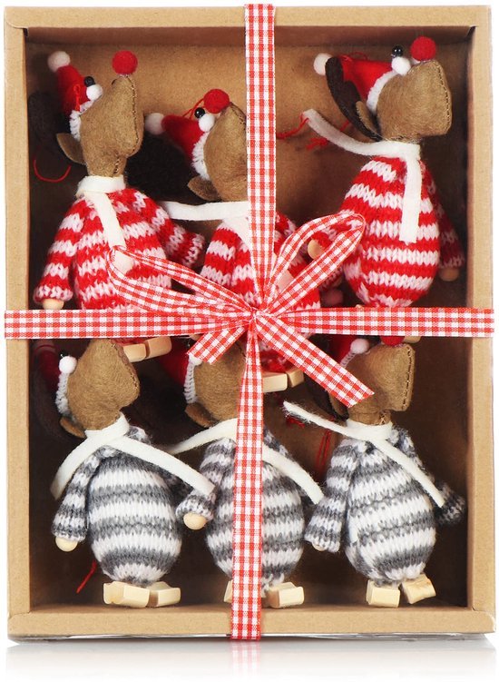 550x751-2.jpg Unyqoos® Set van 6 decoratieve kerstboomversieringen met Scandinavisch ontwerp