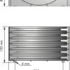Unyqoos® Praktische verticale bordenhouder voor optimale keukenkastorganisatie