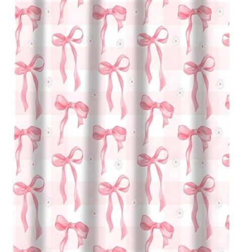 Unyqoos® Waterdichte polyester 180X180 douchegordijnset met ringen voor bad en douche