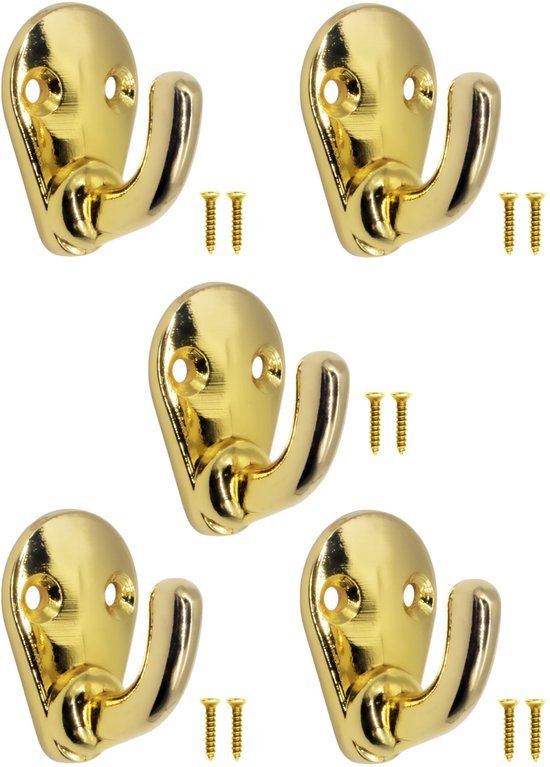550x767-2.jpg Unyqoos® Set van 5 gouden wandhaken voor stijlvolle en veelzijdige toepassingen