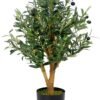 Unyqoos® Levensechte Olijfboom van 65 cm met Realistische Details voor Binnengebruik