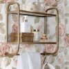 550x769.jpg Unyqoos® Roze en witte zelfklevende decoratieve folie met bloemenpatroon voor elke ruimte