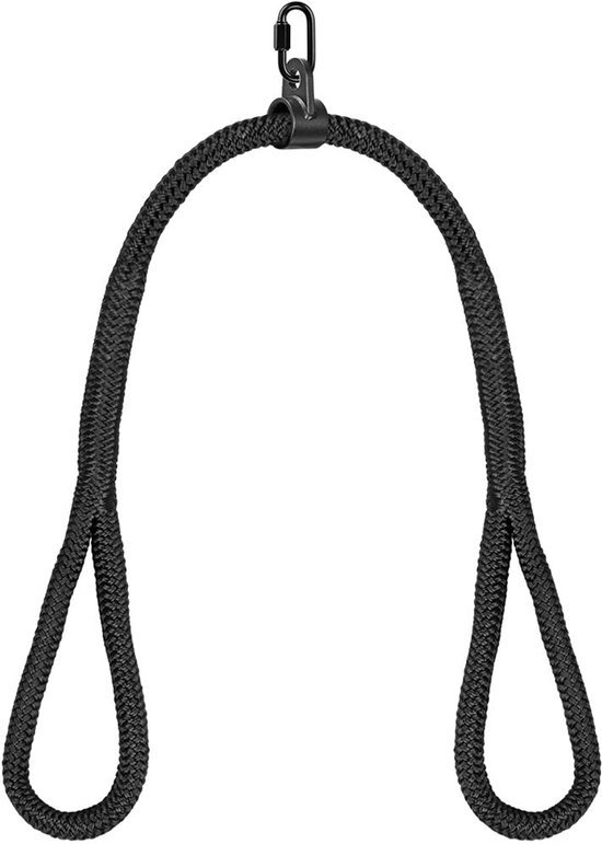 Unyqoos® Extra Lang Triceps Touw voor Fitness Kabelmachines - 101,6 cm Heavy-Duty Nylon